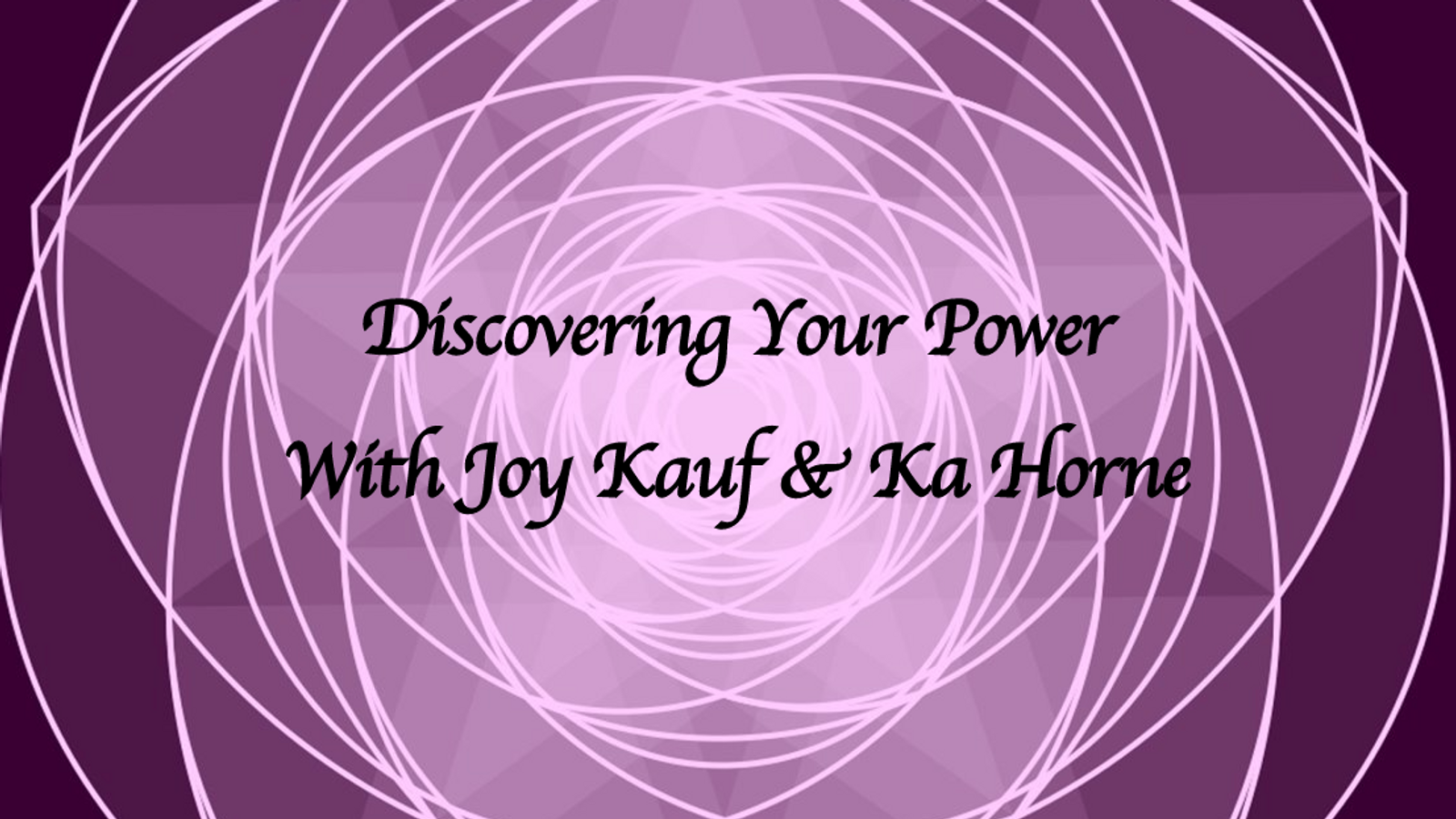 Discovering Your Power